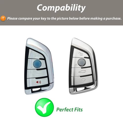 Étui Protege Pochette Cle Pour Bmw G30 F20 F30 F10 F46 F48 X1 1 2 3 5 6 7 X2 ( Model Couleur Aléatoire ) thumbnail 3