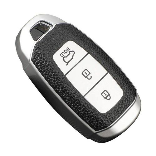 Étui Pour Clé De Voiture À 3/4/5 Boutons - Pour Hyundai I30 Ix35 Kona Encino Solaris Azera Grandeur Ig Accent Santa Fe Palissade .protege Cle .cache Cle