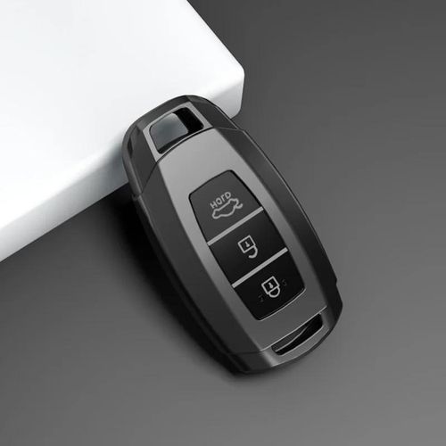 Étui Pour Clé De Voiture À 3/4/5 Boutons - Pour Hyundai I30 Ix35 Kona Encino Solaris Azera Grandeur Ig Accent Santa Fe Palissade .protege Cle .cache Cle