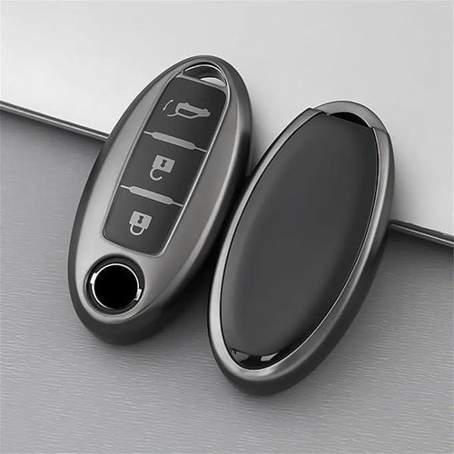 Étui De Protection Pour Clé De Voiture - Convient Pour Nissan X-trail Qashqai 350z 370z - Étui De Protection Pour Clés De Voiture (couleur Et Design Aléatoire)