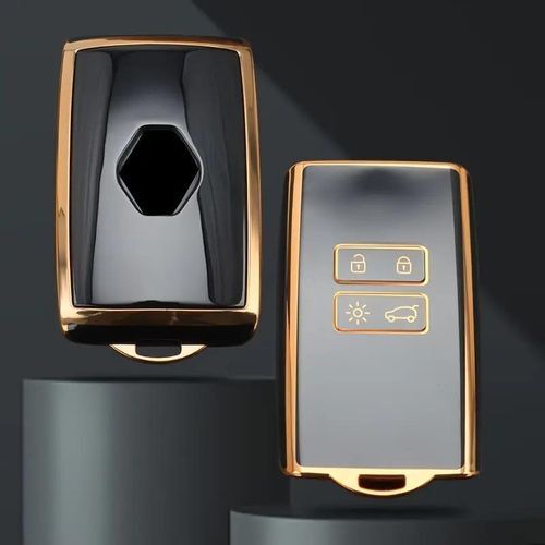 Étui De Protection En Tpu Pour Clé Télécommande Voiture Nouveau Compatible Avec Koleos - Kadjar - Captur - Megane - Talisman - Espace - Clio - Zoe Et Scénic 4 - Arkana Couleur Aléatoire