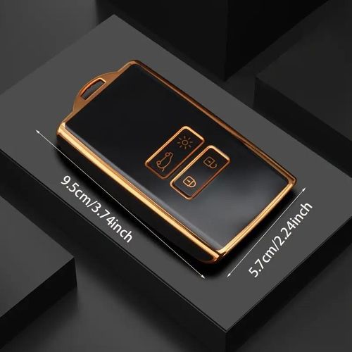 Étui De Protection En Tpu Pour Clé Télécommande Voiture Nouveau Compatible Avec Koleos - Kadjar - Captur - Megane - Talisman - Espace - Clio - Zoe Et Scénic 4 - Arkana Couleur Aléatoire thumbnail 3