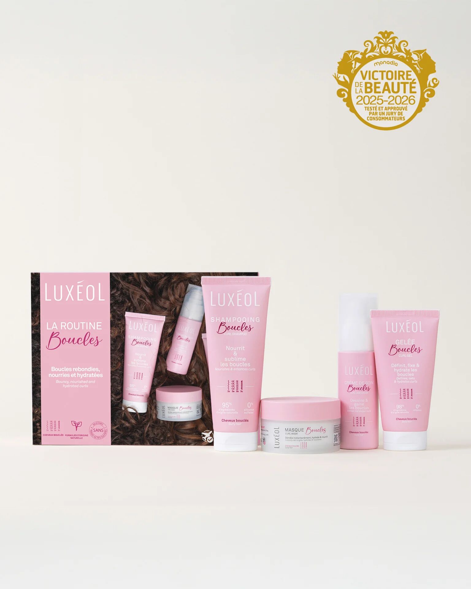 Boucles Coffret Routine Voyage