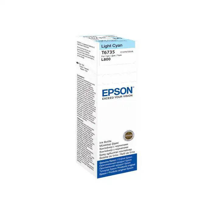 Cartouche D'encre Bleu - Epson - C13t67354a - Cyan Clair - Recharge D'encre 