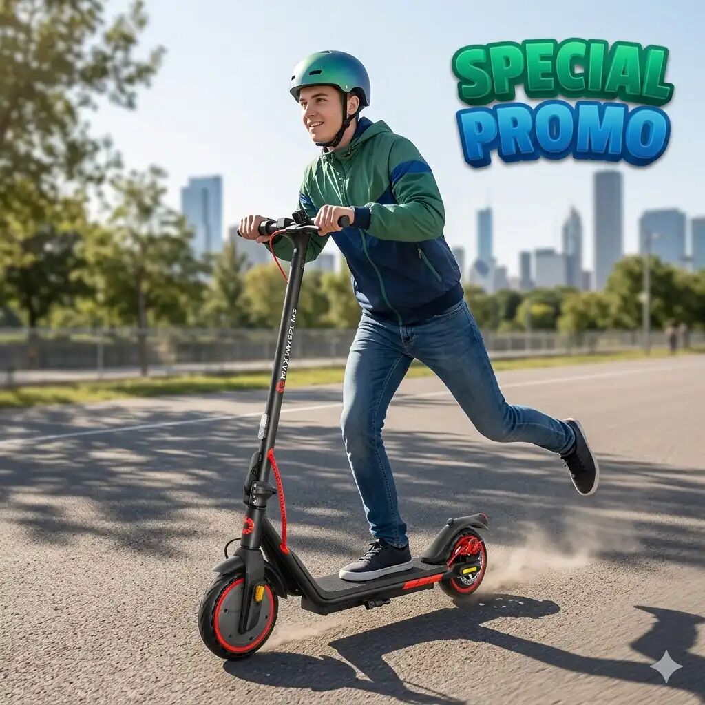 Trottinette Électrique M2 – Moteur 400w, Vitesse 30 Km/h Et Autonomie 25 Km thumbnail 4