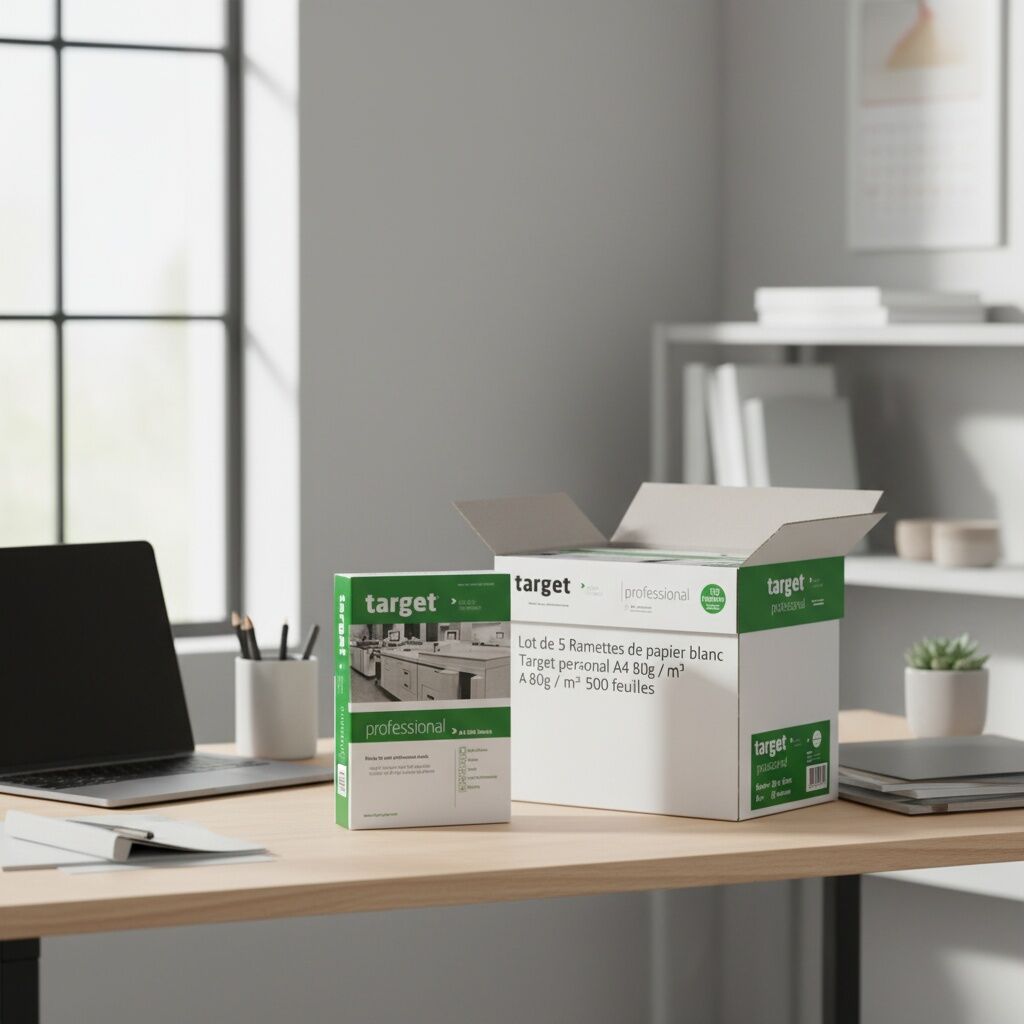 Lot De 5 Ramettes De Papier Blanc Personal A4 80g / M² 500 Feuilles thumbnail 2