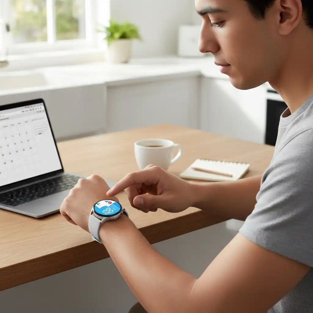 Montre Connectée Morein Nova 1, Écran Amoled Haute Résolution De 1,43 Pouce, Cadre En Alliage, Cadran Incurvé Sans Lunette thumbnail 3