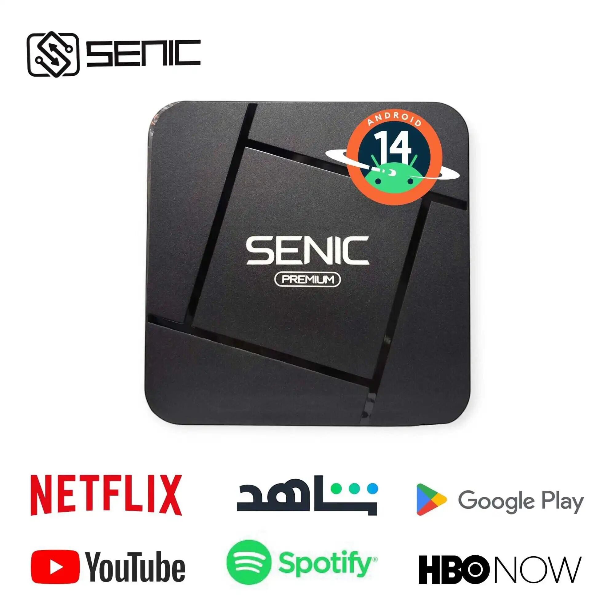 Tv Box Android - Sc-500 Premium - 4k Ultra Hd - Android 14 - Wi-fi Et Ethernet thumbnail 4