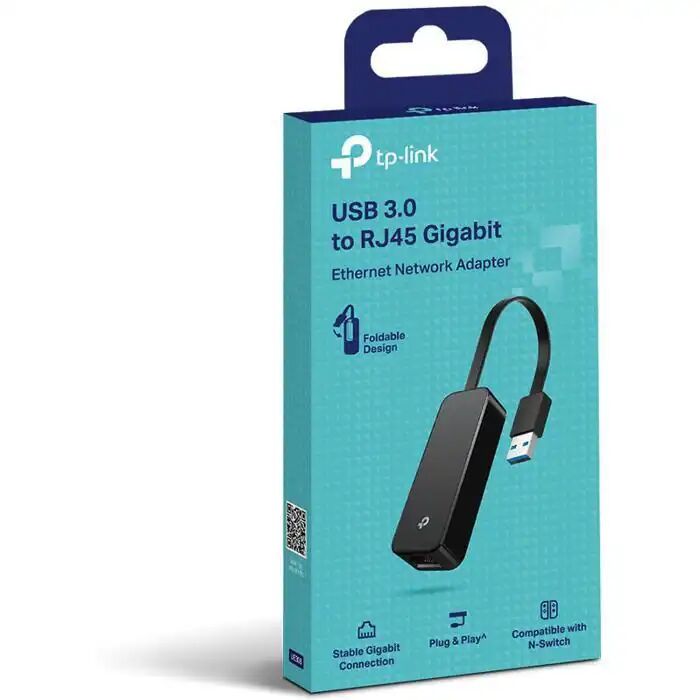 Adaptateur Usb Vers Ethernet - Ue306 - Usb 3.0 - Compatible Nintendo Switch - Noir thumbnail 4