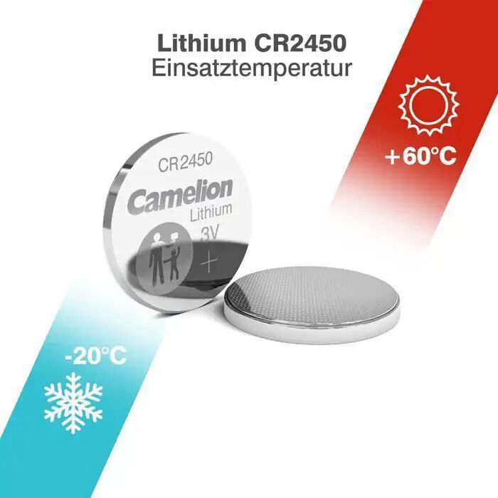 Pile Bouton 3v Au Lithium Cr2450 - 1 Pièce thumbnail 3