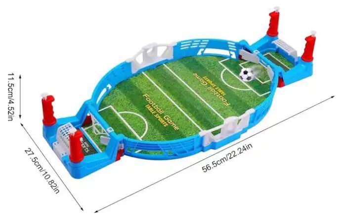 Jeu Interactif De Table Foot Grande Taille, Jeu Amusant Et Interactif Pour La Famille Et Les Amis, Améliore La Coordination Œil-main thumbnail 3