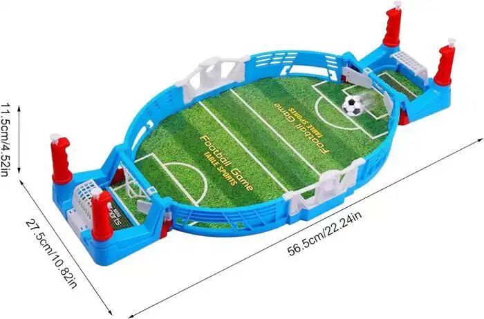 Jeu Interactif De Table Foot Grande Taille, Jeu Amusant Et Interactif Pour La Famille Et Les Amis, Améliore La Coordination Œil-main thumbnail 4