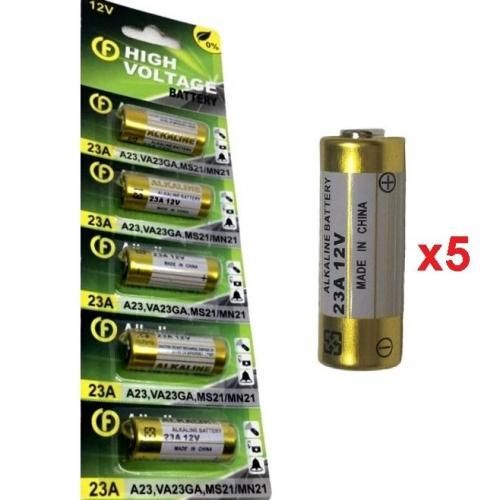 5 Piles 23a 12v Mn21 - High Voltage Battery