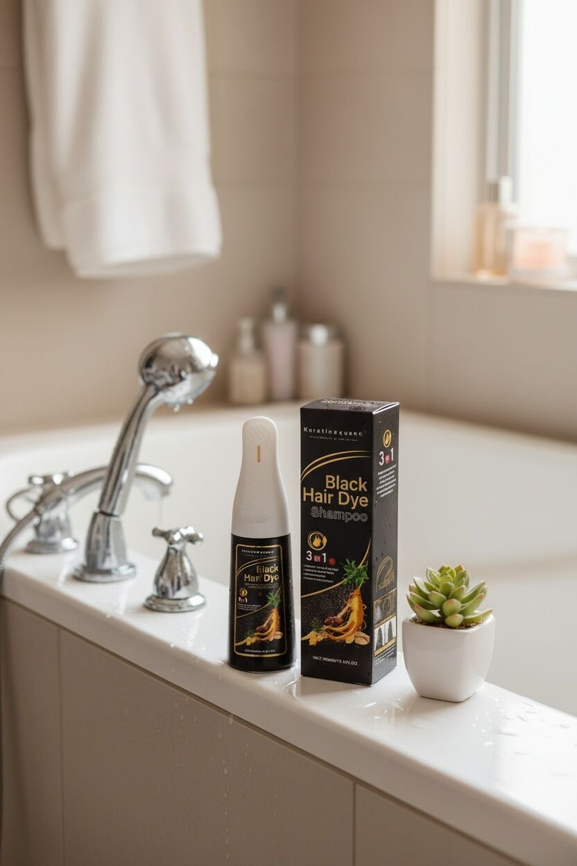 Shampooing Colorant Noir 3 En 1 thumbnail 3