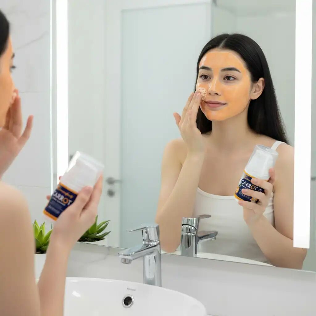 Masque Facial À Bulles De Carotte thumbnail 3
