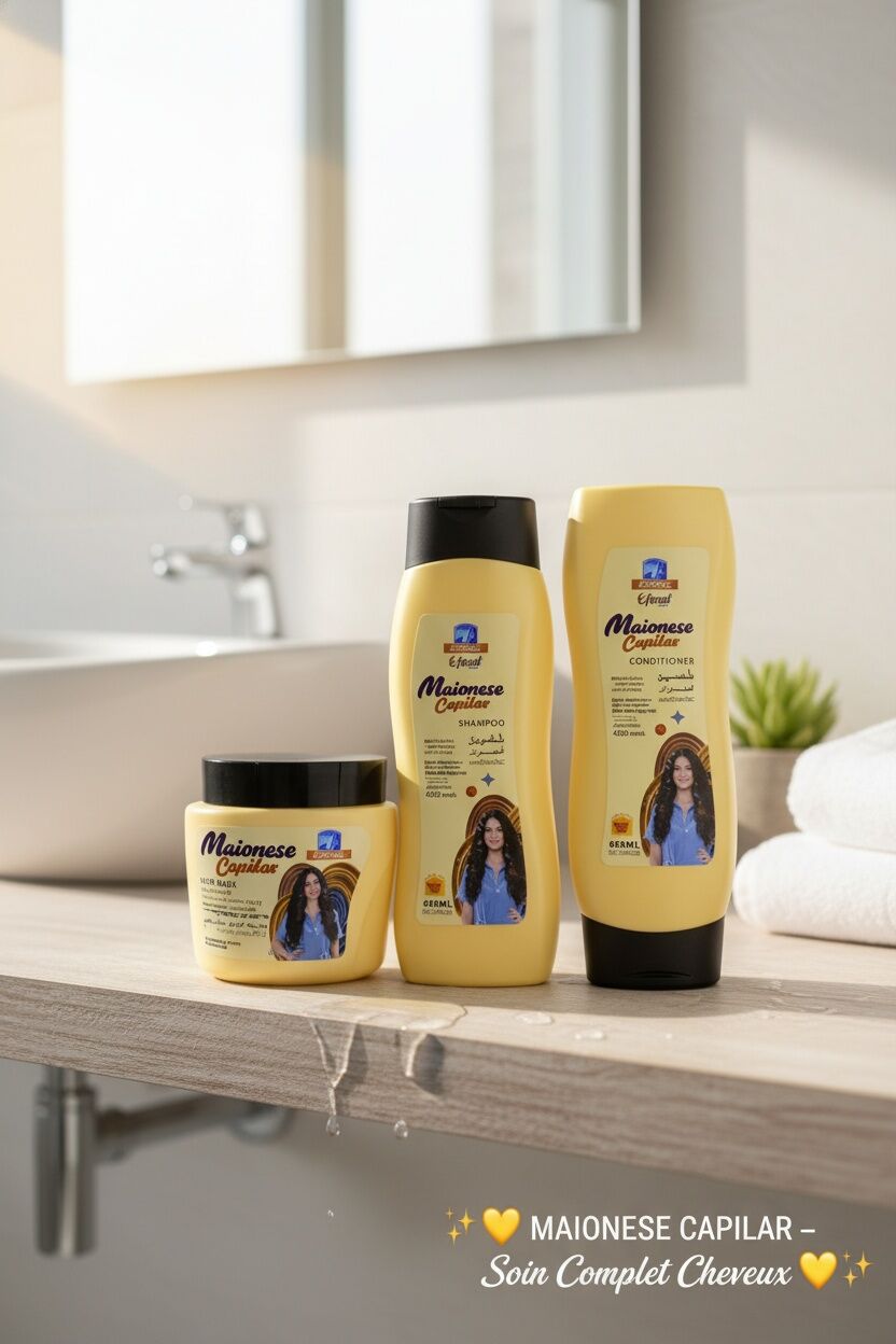 Maionese Capilar – Soin Complet Cheveux 