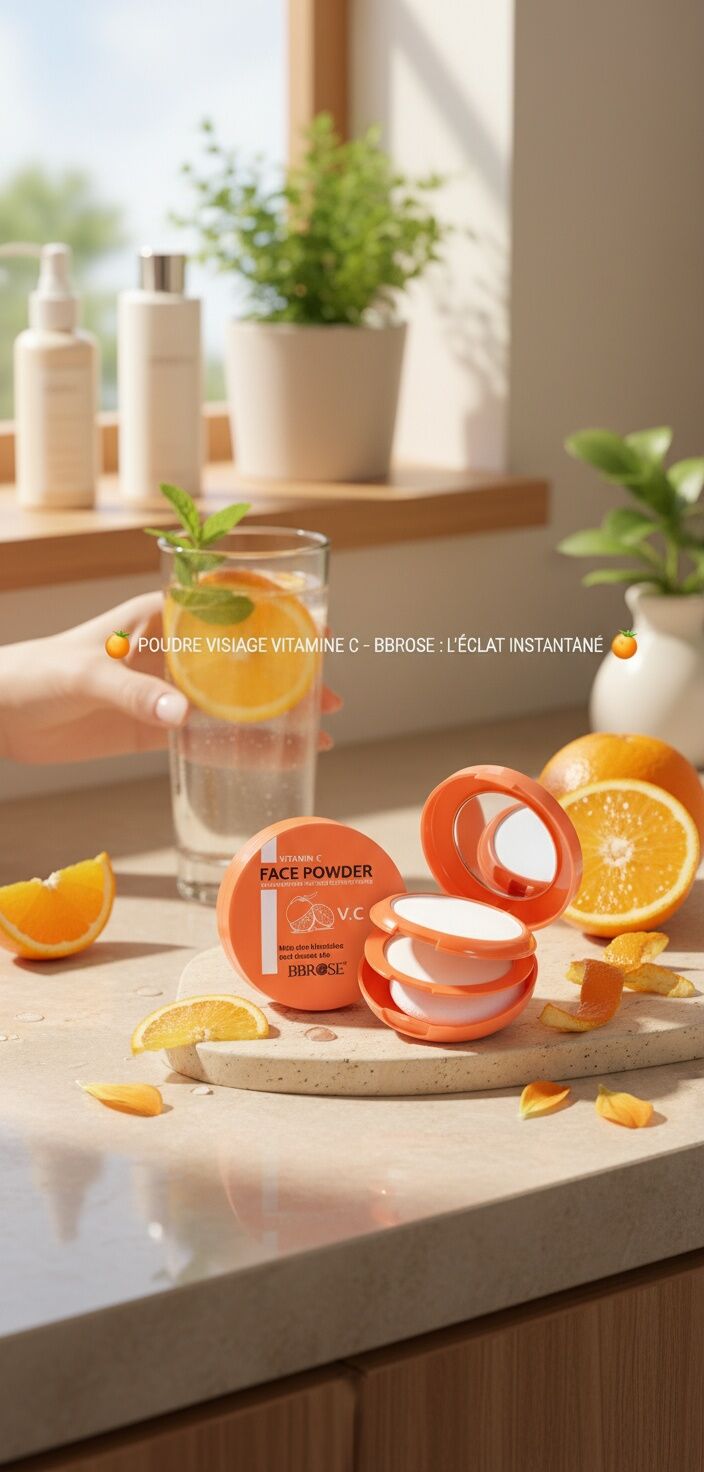 Poudre Visage Vitamine C – L’éclat Instantané