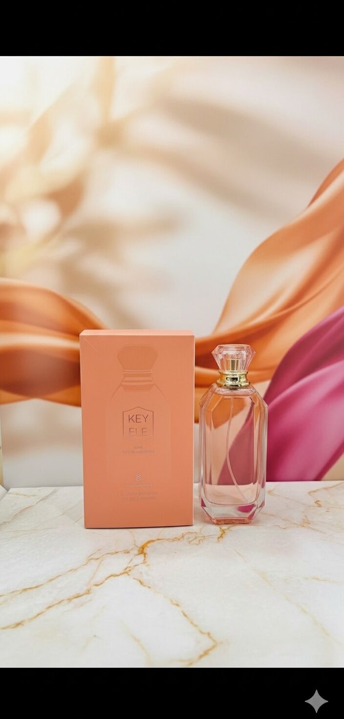 Parfum Key Ele Orange – Eau De Magenta (100ml) – Éclat Solaire & Douceur Fruitée