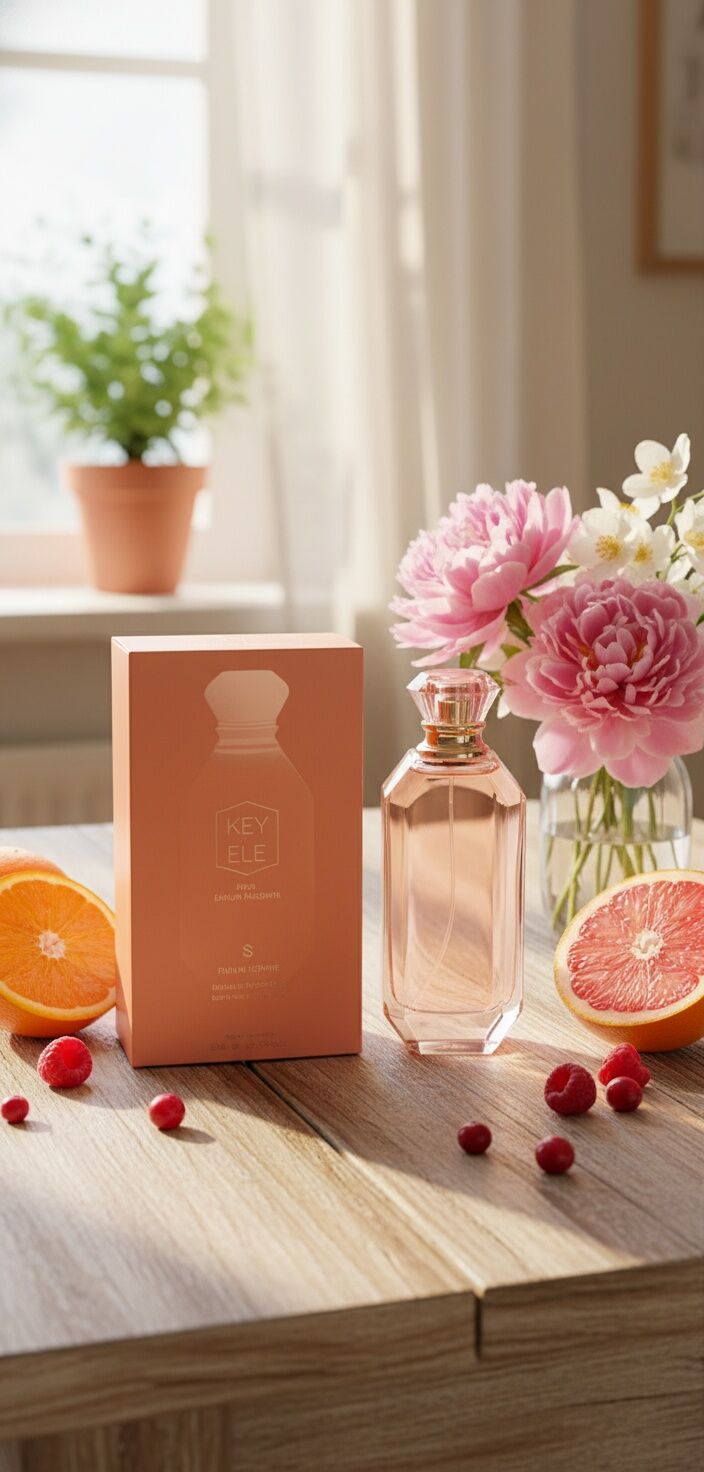 Parfum Key Ele Orange – Eau De Magenta (100ml) – Éclat Solaire & Douceur Fruitée thumbnail 3