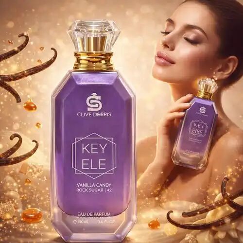 Collection Key Ele Vanilla Candy Rock Sugar 42 – Eau De Parfum Gourmande & Luxueuse 100ml