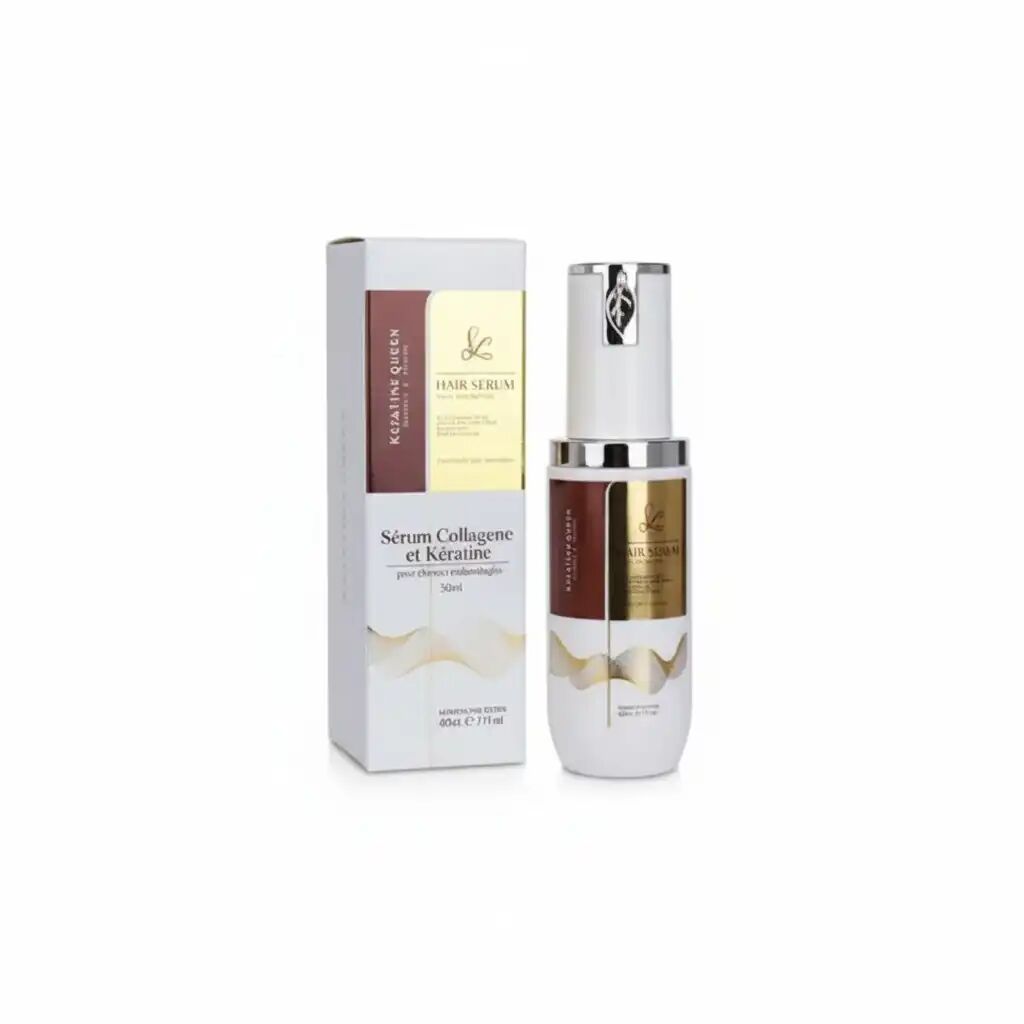 Sérum Collagène Et Kératine Pour Cheveux Endommagés 50ml