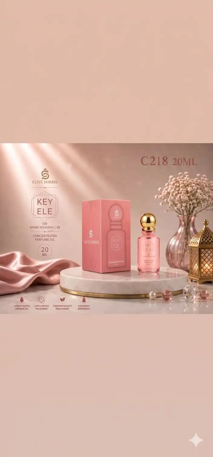 Eau De Parfum Key Ele Par Clive Dorris – L'essence De L'élégance Pure