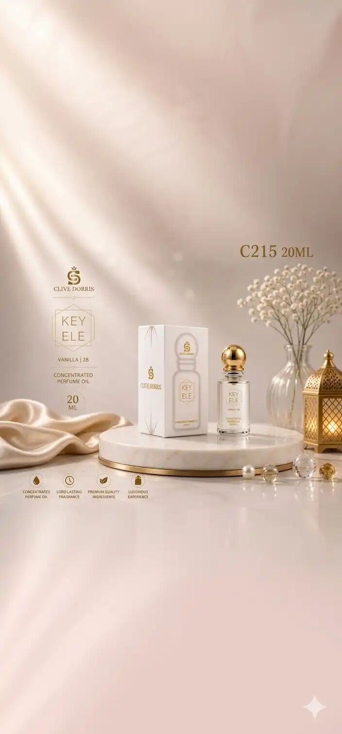 Eau De Parfum Key Ele Vanilla (c215) – Une Douceur Irrésistible