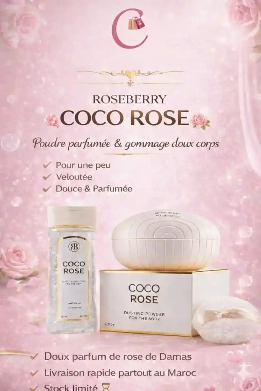 Duo Éclat & Douceur : Coco Rose De Roseberry