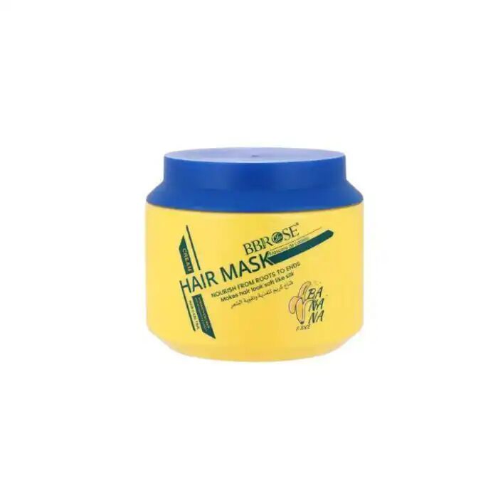 Masque Capillaire À Lextrait De Banane, Nutrition Non Grasse Et Protection Thermique