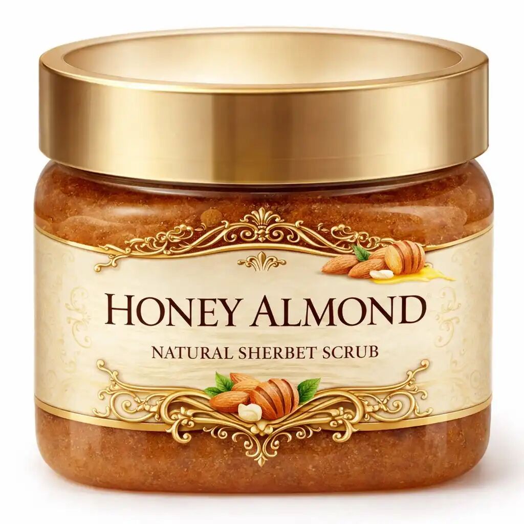 Gommage Corporel - Kemu - Honeyalmond Bio - Exfoliant Doux - Hydratant Nature