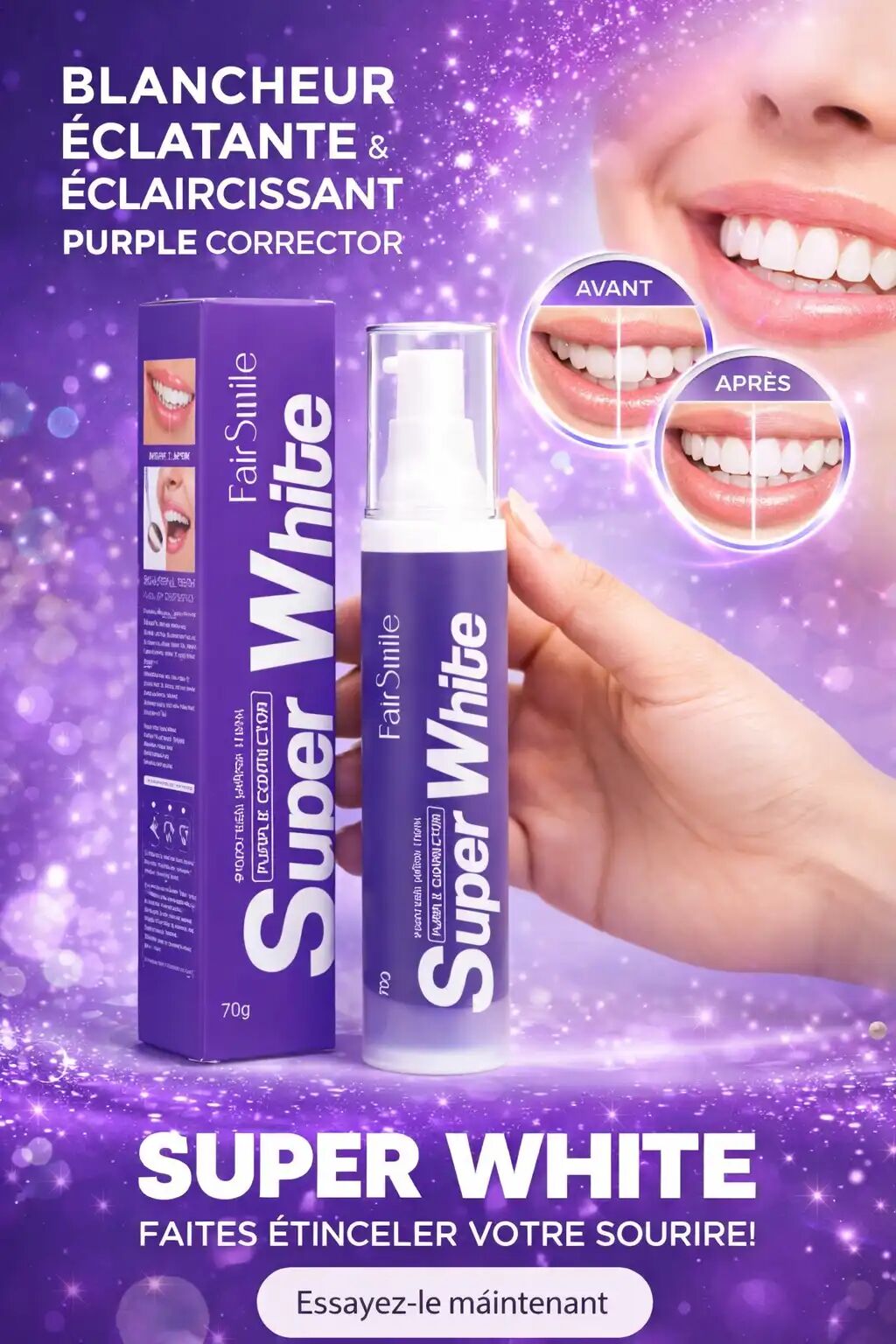 Correcteur Violet Super White