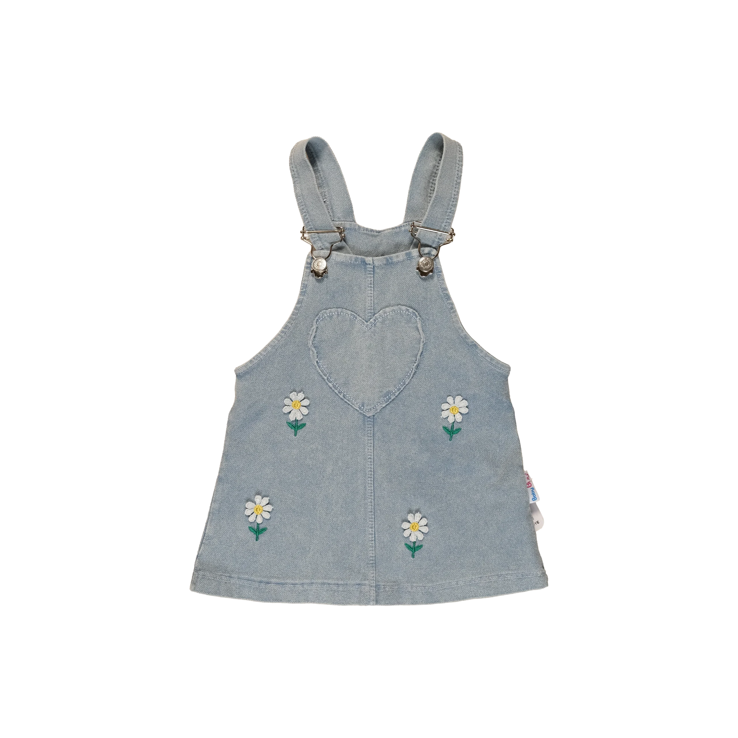 Ensemble Salopette En Jean Marguerite Douce