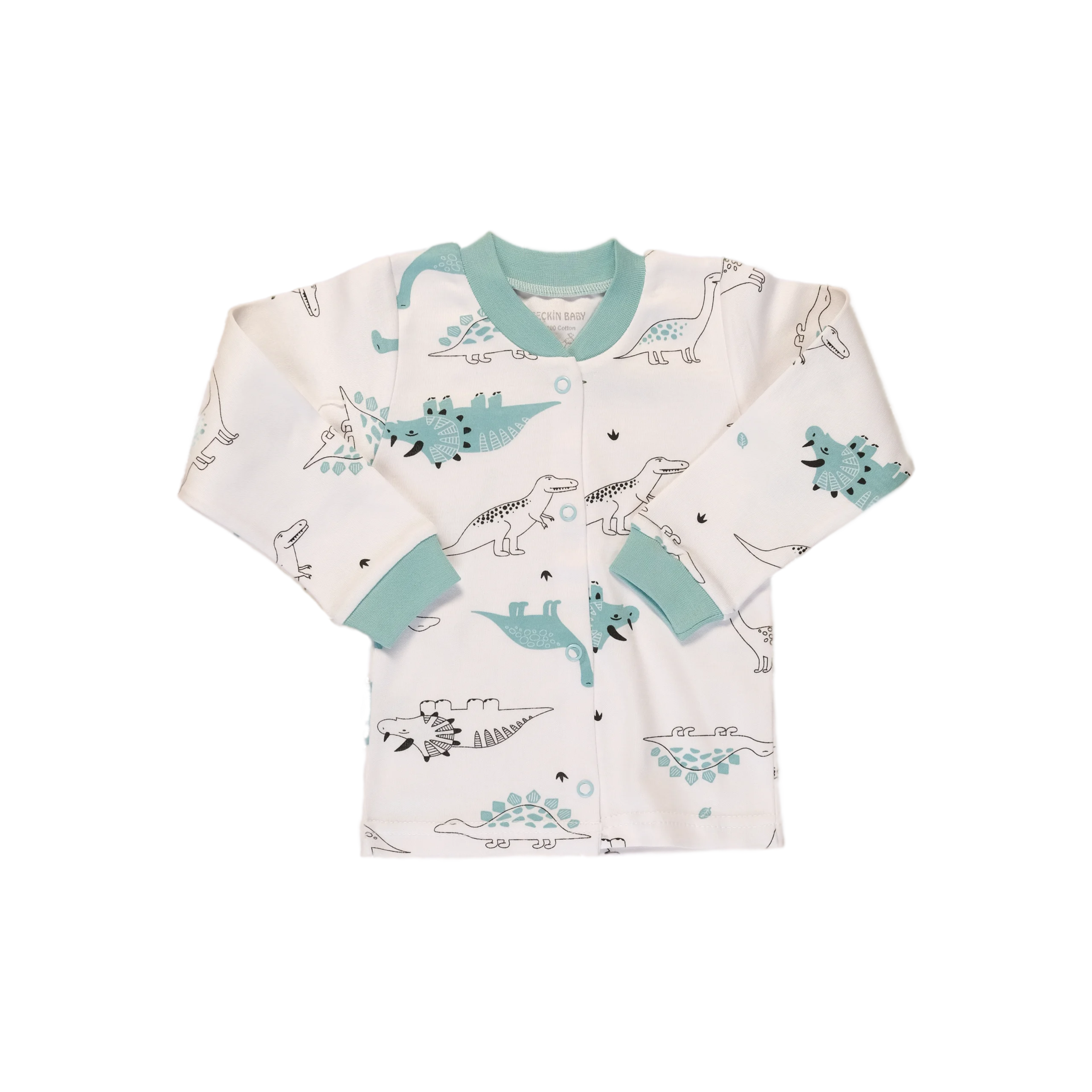 Pyjama Doudou Dinosaure À Boutons Pression thumbnail 4