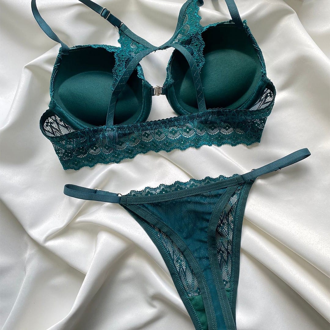 Soutien-gorge Push-up Fermeture Avant Demi-buste