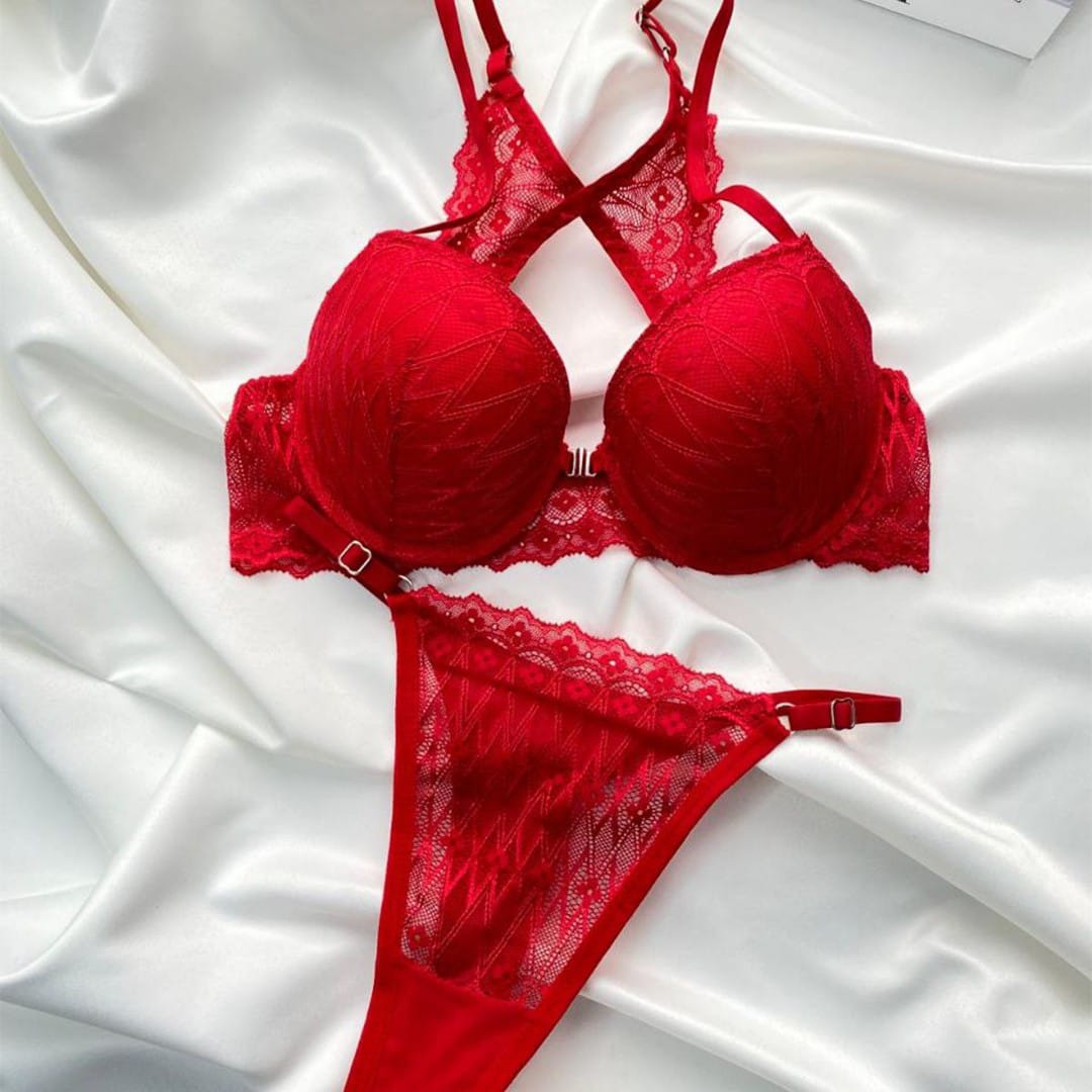 Soutien-gorge Push-up Fermeture Avant Demi-buste