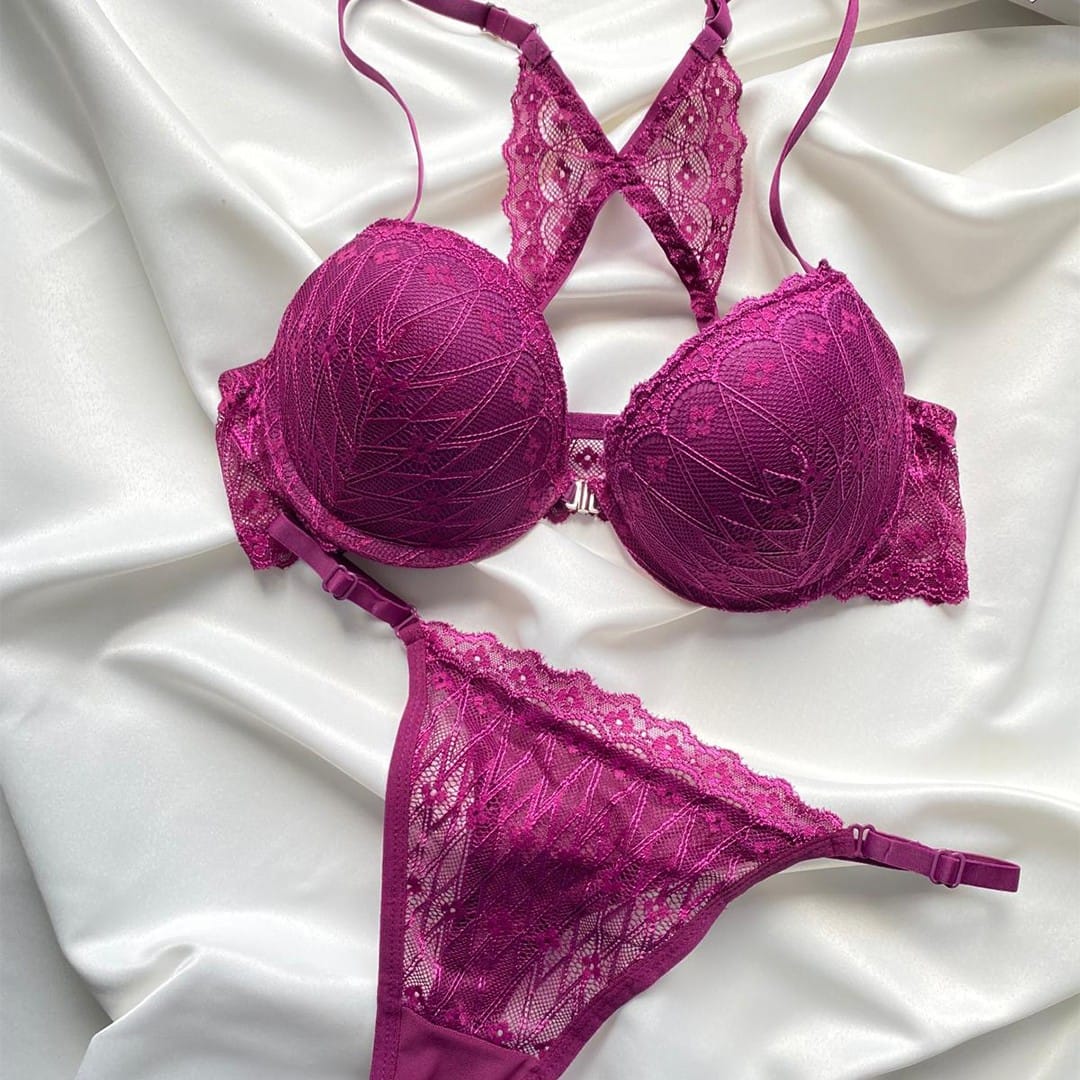 Soutien-gorge Push-up Fermeture Avant Demi-buste thumbnail 4