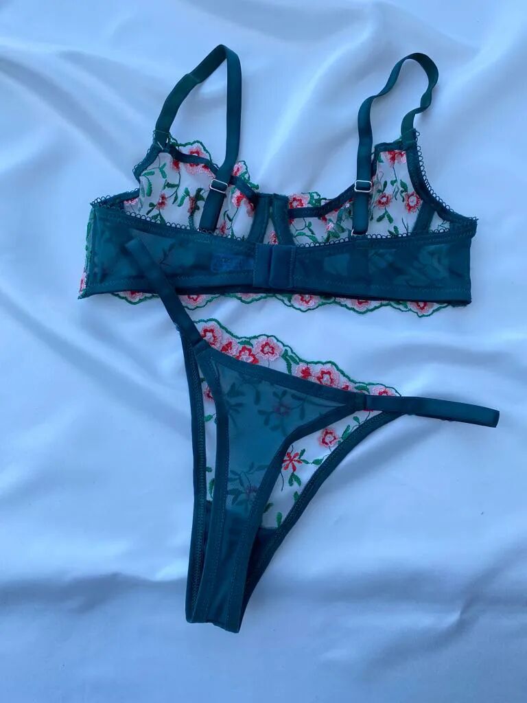 Fleur Dor – Vert Émeraude thumbnail 6