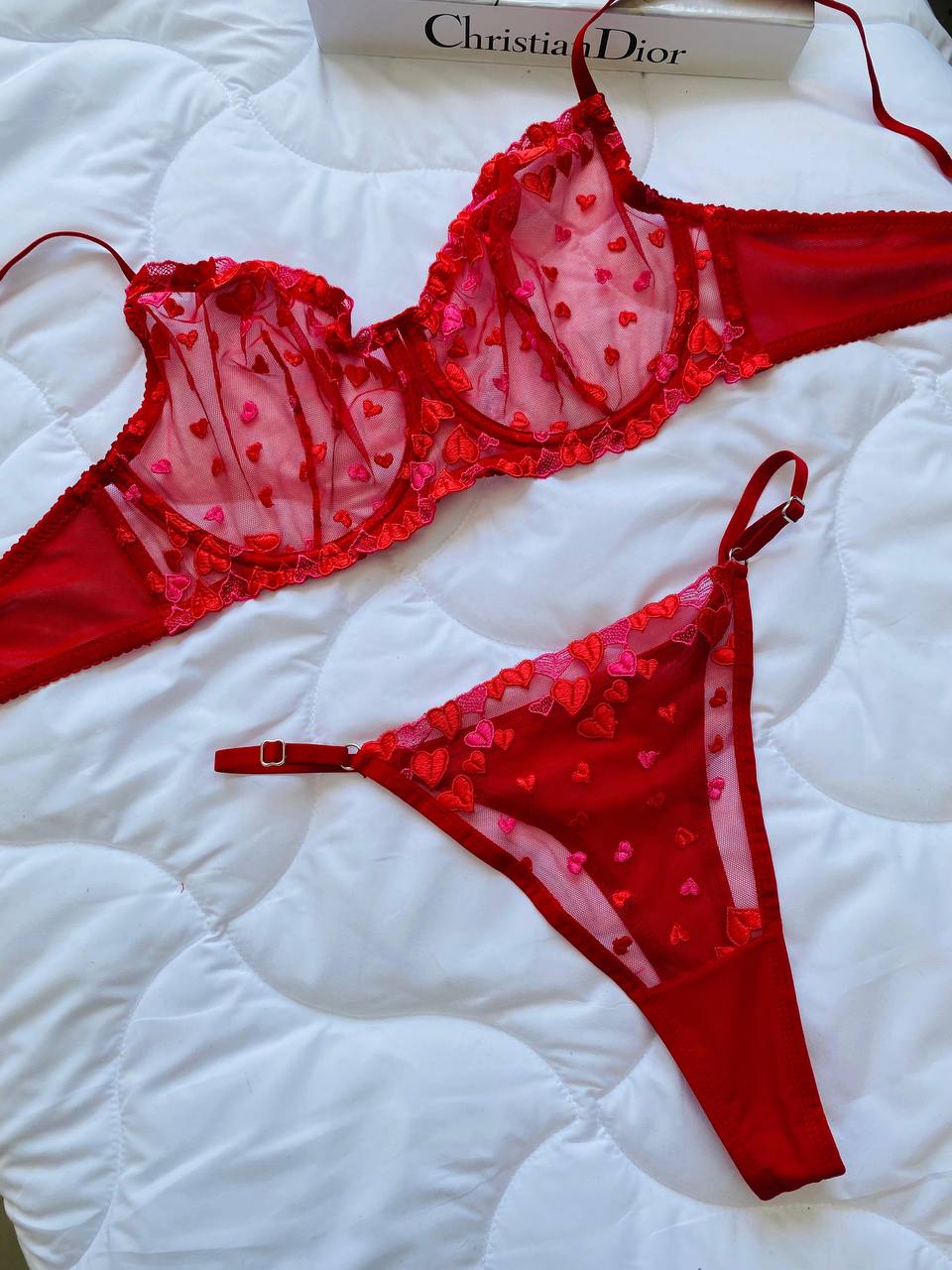 Dentelle Romantique – Rouge