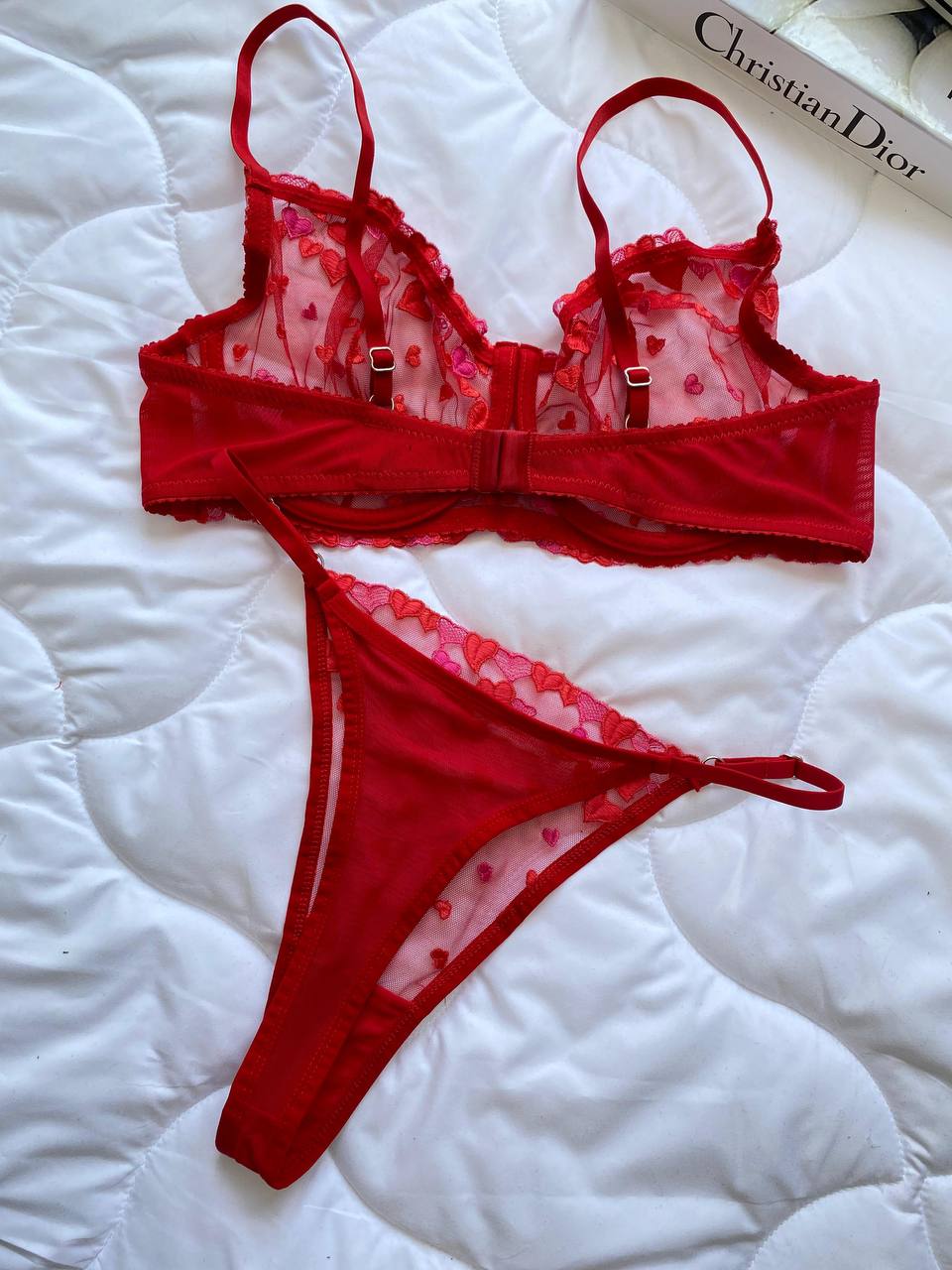 Dentelle Romantique – Rouge thumbnail 3