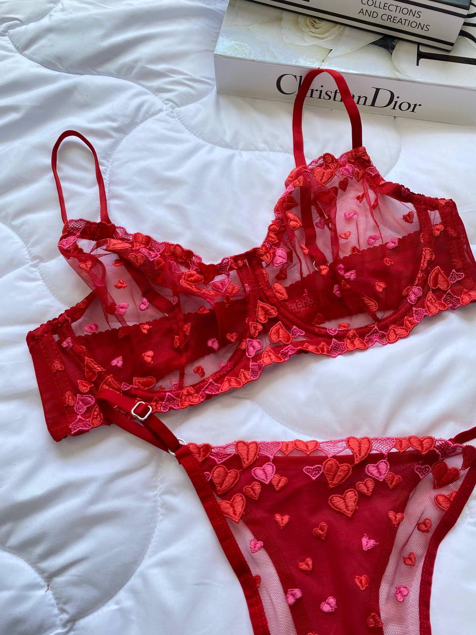 Dentelle Romantique – Rouge