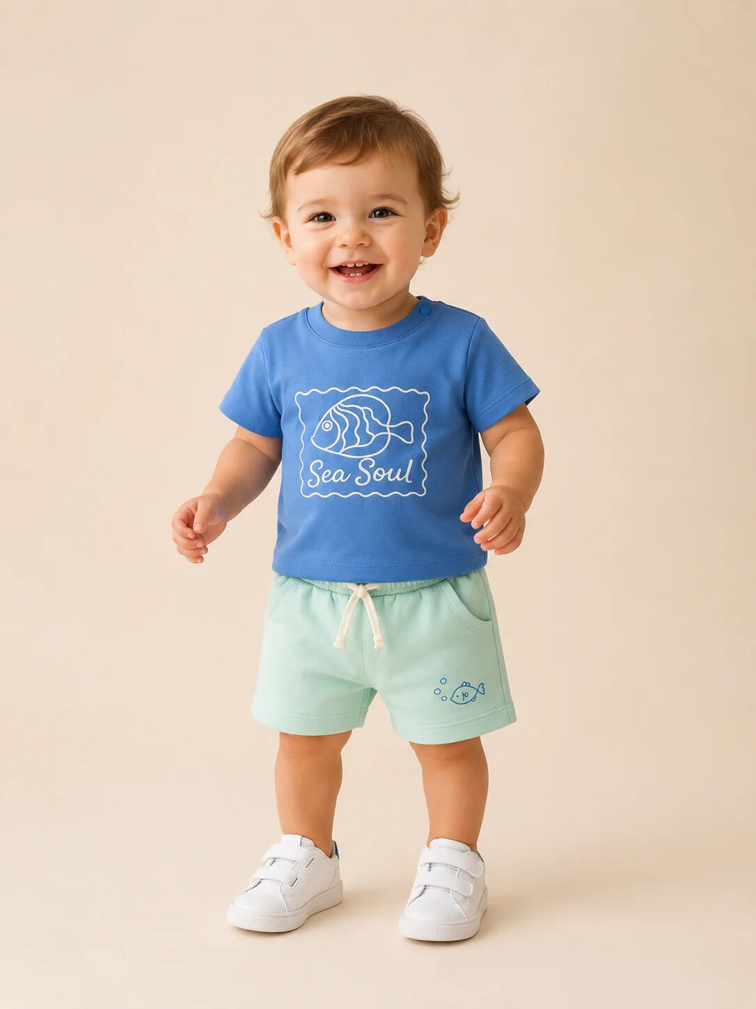 Ensemble Bébé Garçon 2 Pièces – Collection Sea Soul