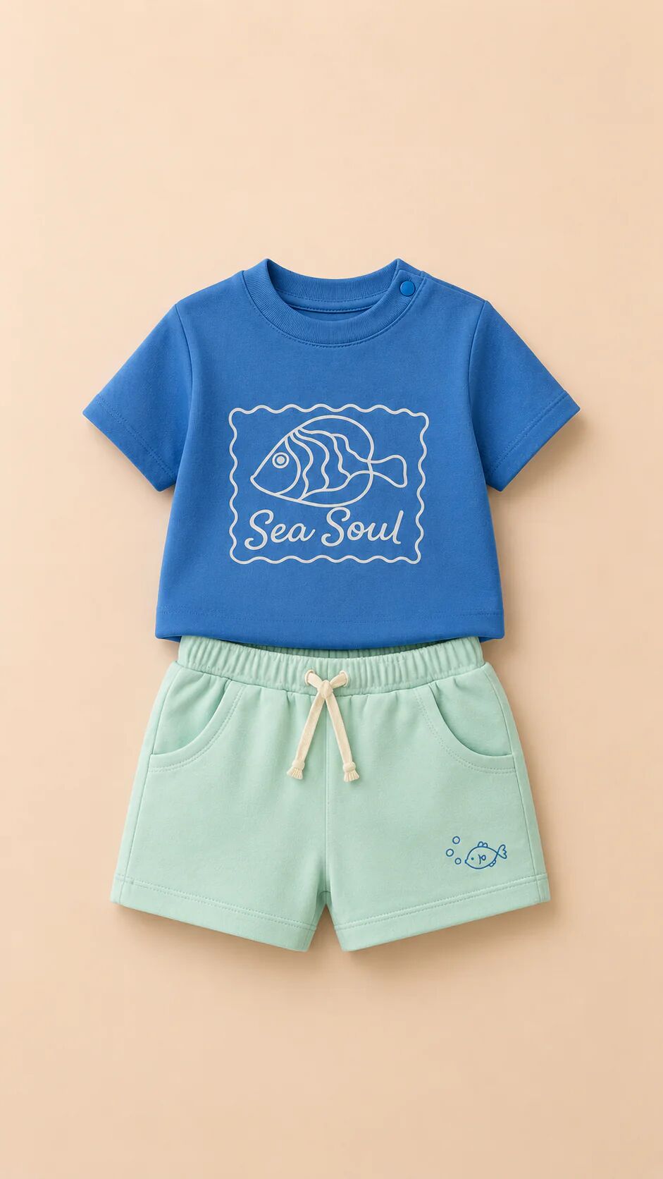 Ensemble Bébé Garçon 2 Pièces – Collection Sea Soul thumbnail 2