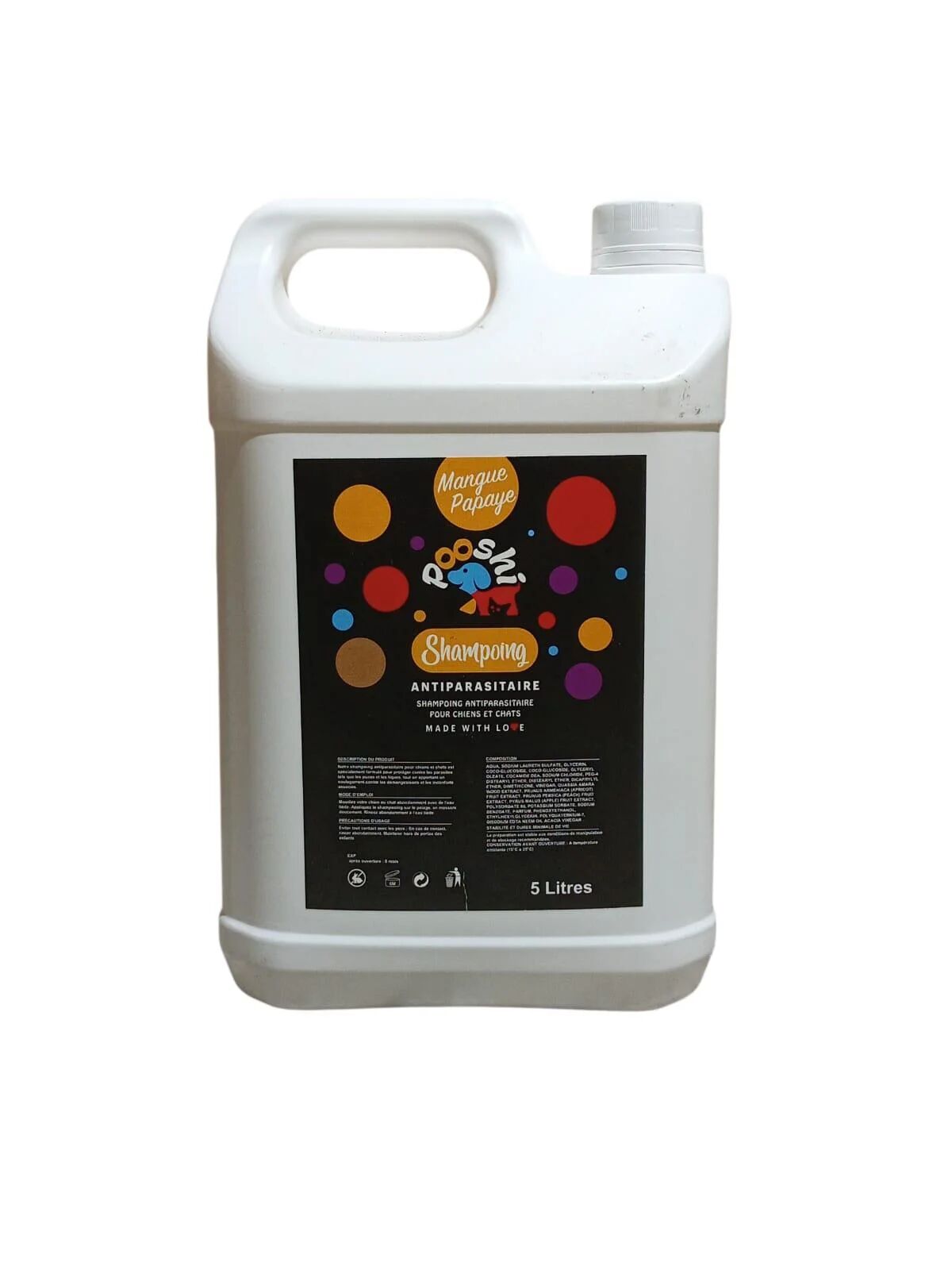 Shampoing Antiparasitaire Mangue Papaye 