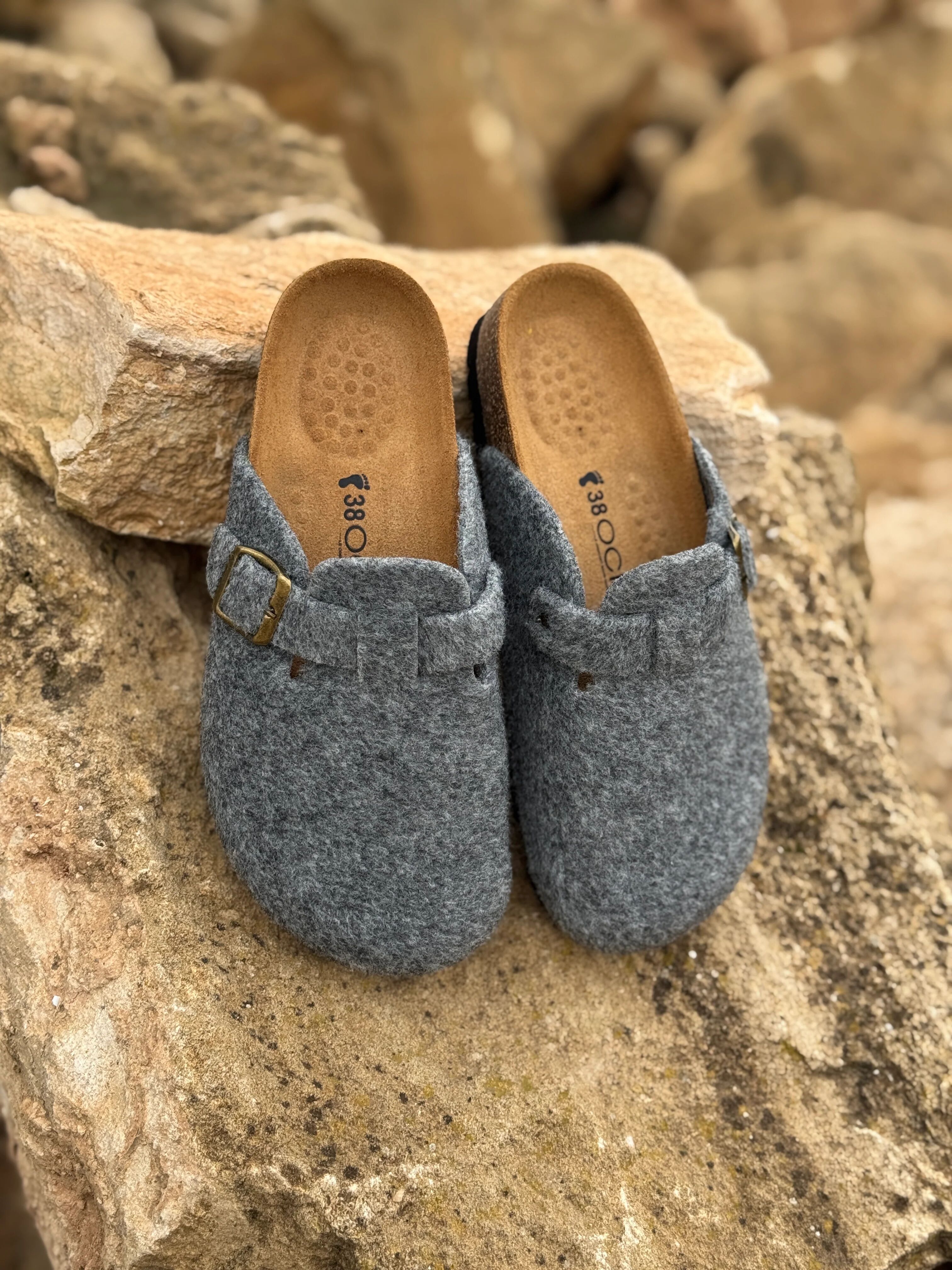 Sabot Cachemire Gris