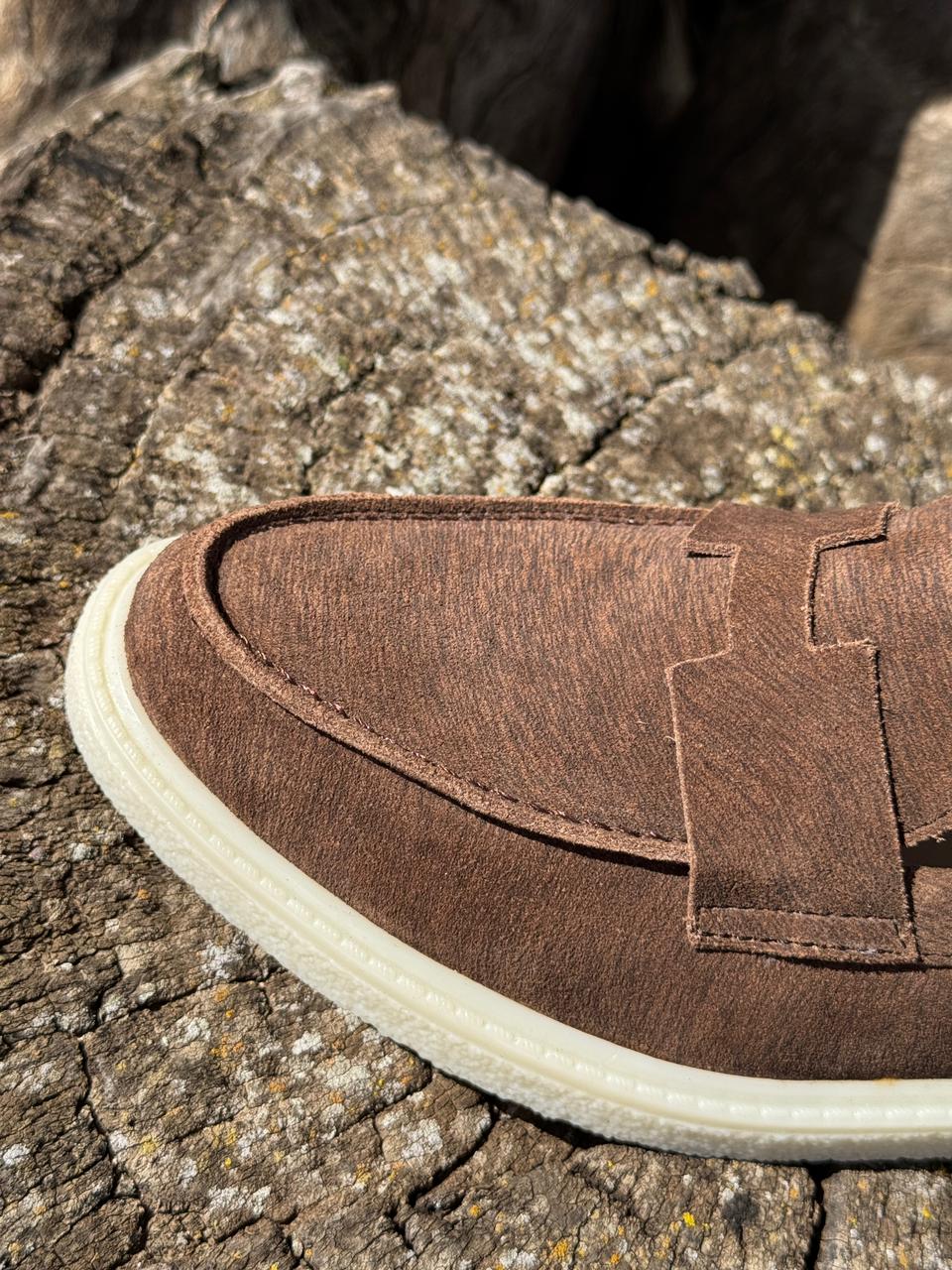 Ocime Heritage En Daim Pour Femme - Marron Foncé -