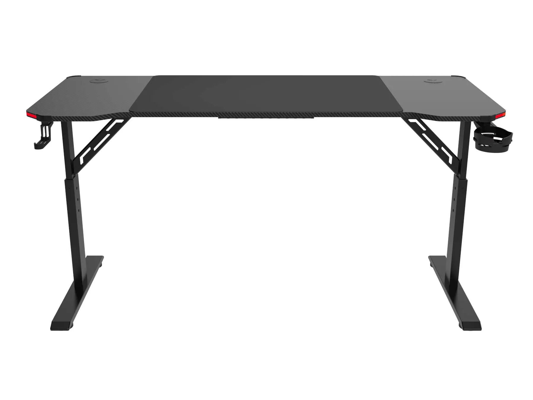 Louisan Bureau Gaming Avec Rgb Led