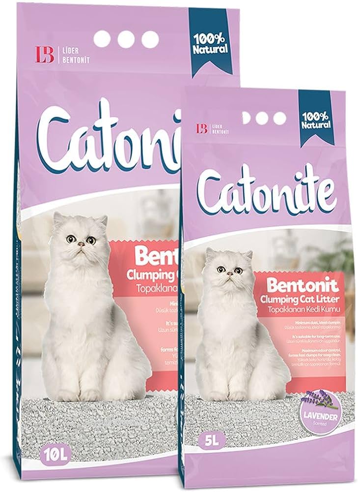 Litière Catonite Lavande Pour Chat 10l