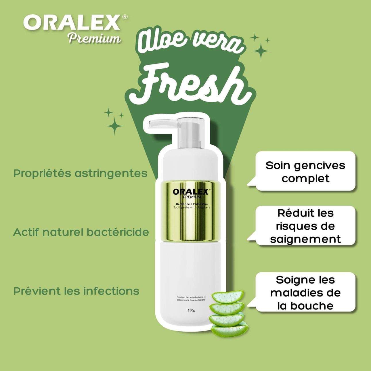 Dentifrice Premium - Aloe Vera Fresh