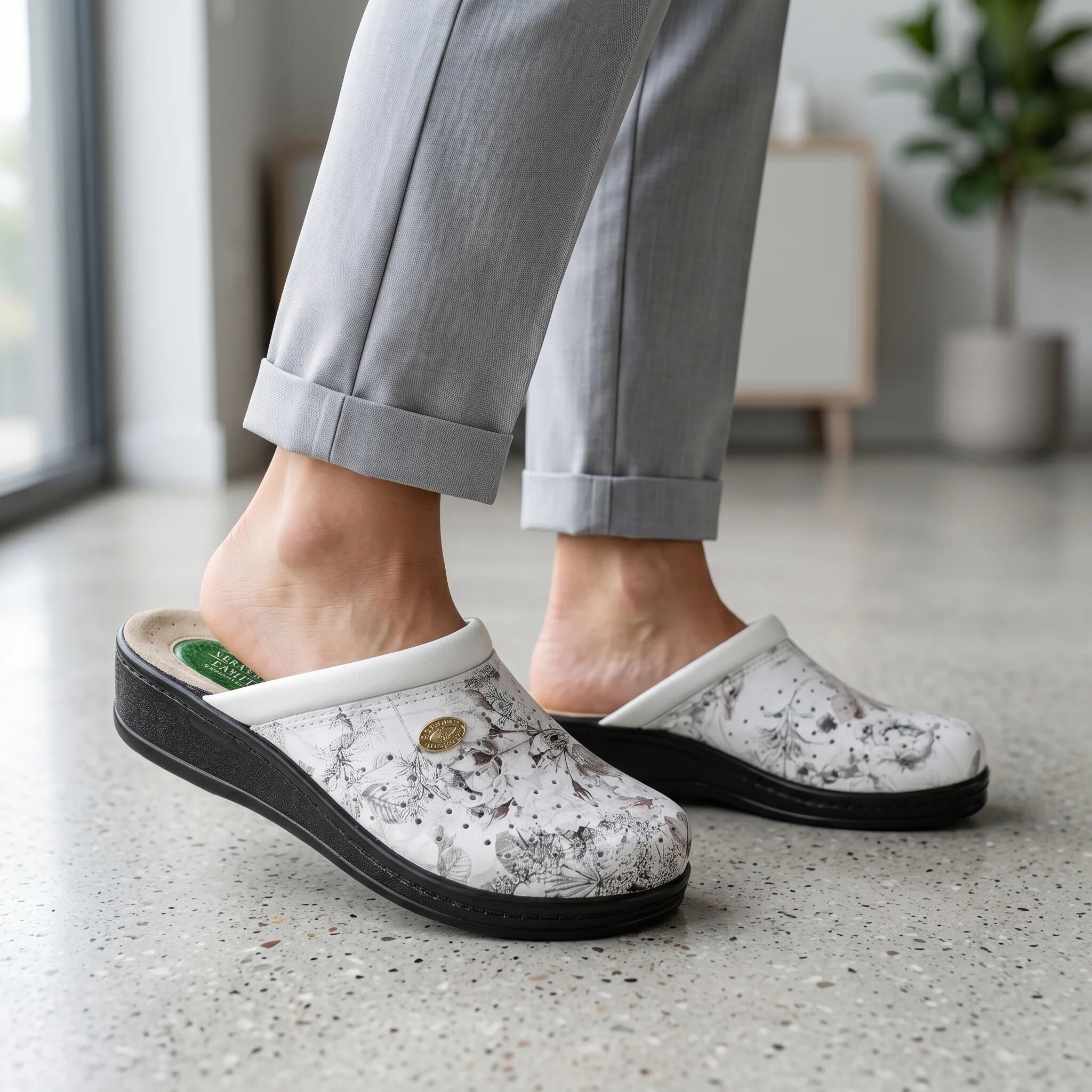 Stepmed – Sabot Médicale Fleuri thumbnail 1