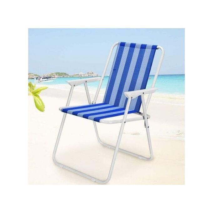 Chaise De Plage Portable Et Pliable Pour Le Camping Et Les Pique-niques